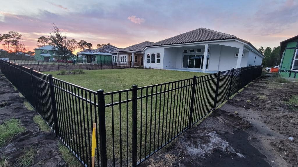 Aluminum Fence installation