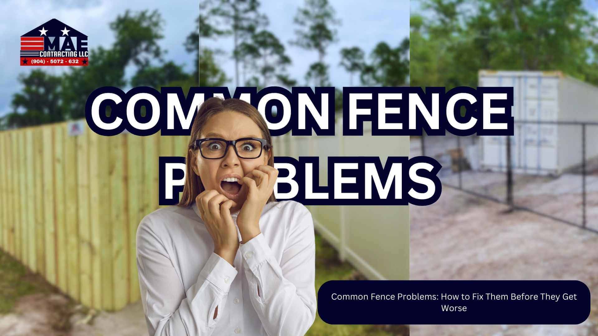 Common Fence Problems: How to Fix Them Before They Get Worse