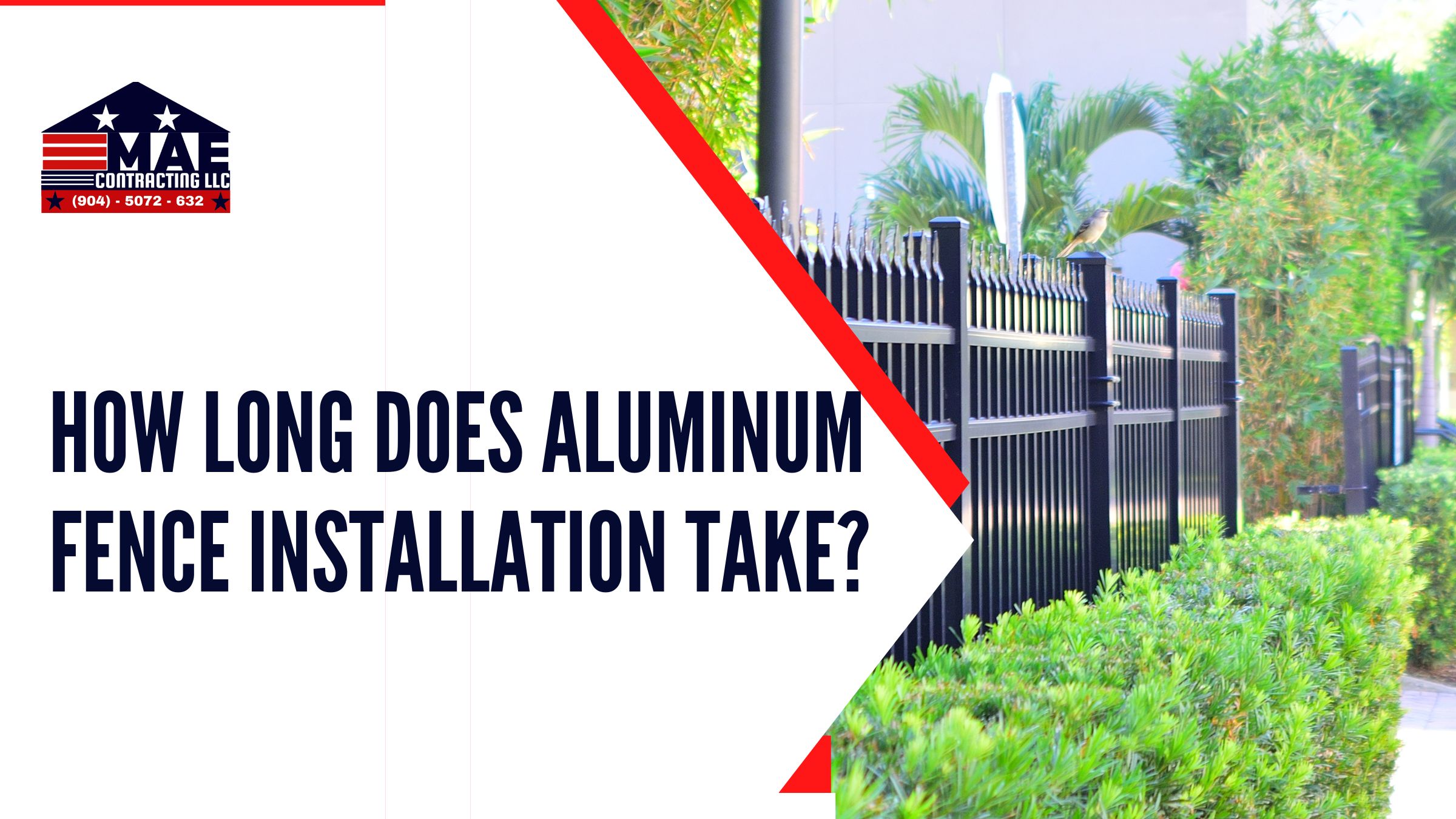 Long Does Aluminum Fence Installation Take?