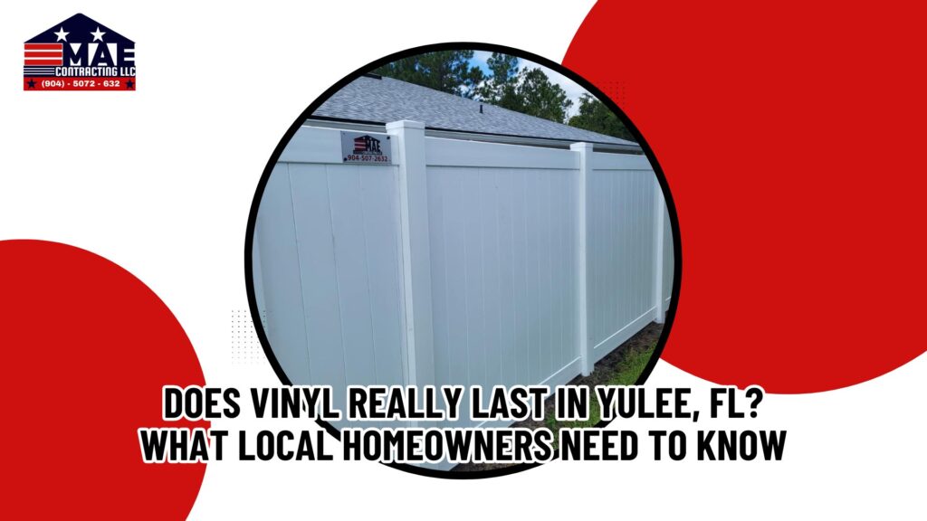Does Vinyl Really Last in Yulee, FL? What Local Homeowners Need to Know 6 Vinyl siding on a Yulee FL home showing durability in coastal weather